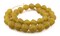 Jumbo Bicone Recycled Glass Beads - Beaded Wall Hangings - Extra Large African Sea Glass Beads 25mm - The Bead Chest (Yellow)